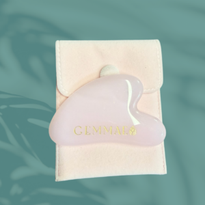 gua sha en quartz rose Gemmae
